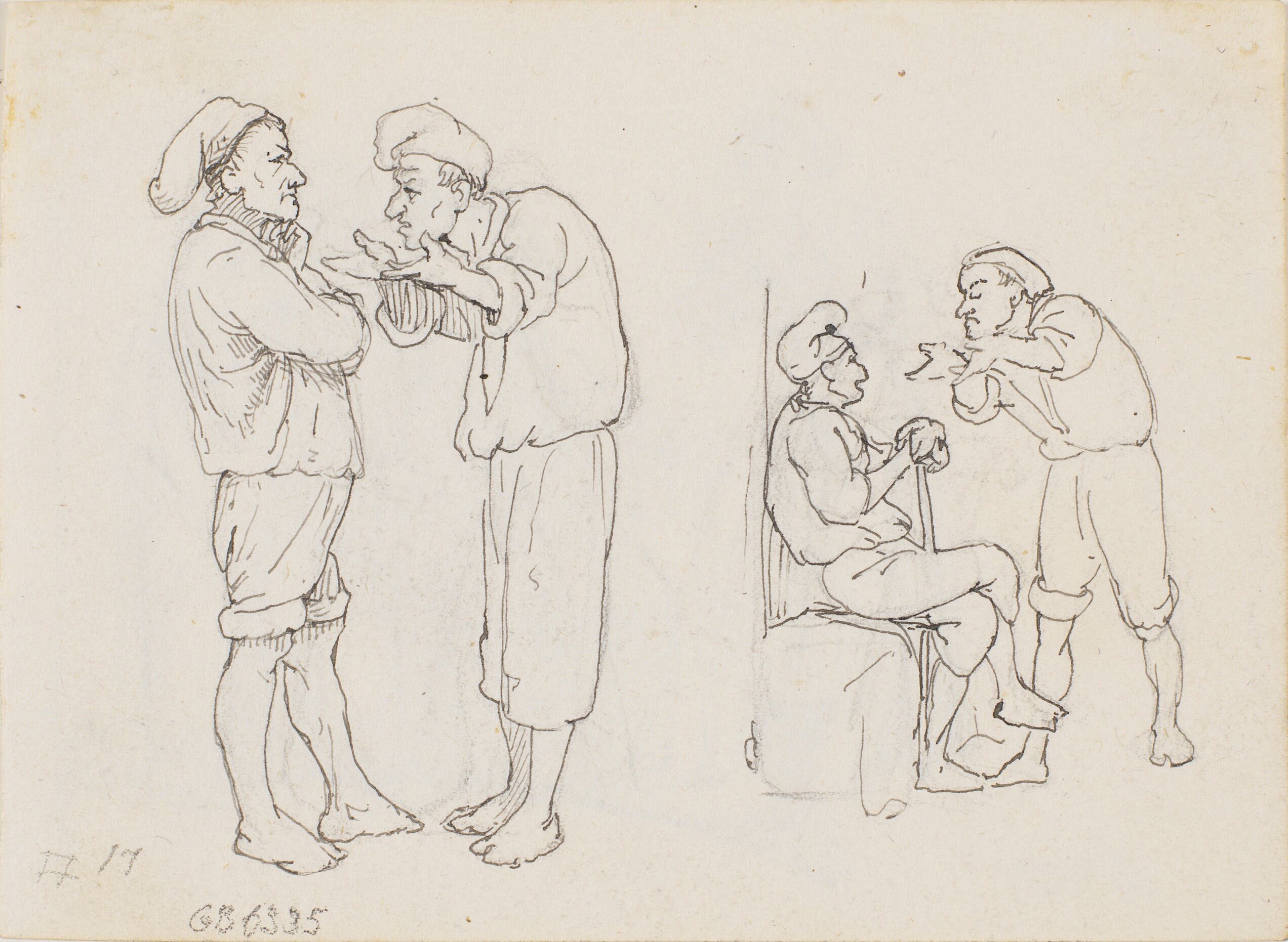 Italienske fiskere i samtale